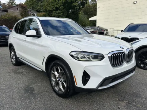 White 2022 BMW X3 xDrive30i (Red Interior) for sale in Great Neck, NY