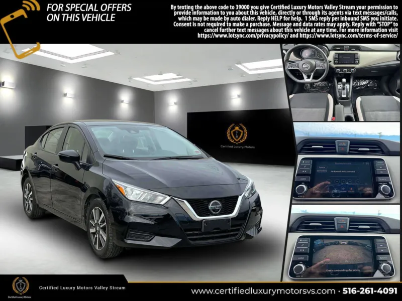 Used 2020 Nissan Versa SV for sale in Great Neck, NY at Certified