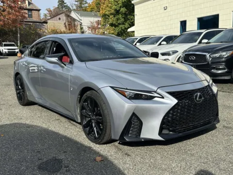 Photos of 2021 Lexus IS 350 F SPORT AWD (Red Interior) for sale in Great Neck, NY at Certified Luxury Motors - Great Neck