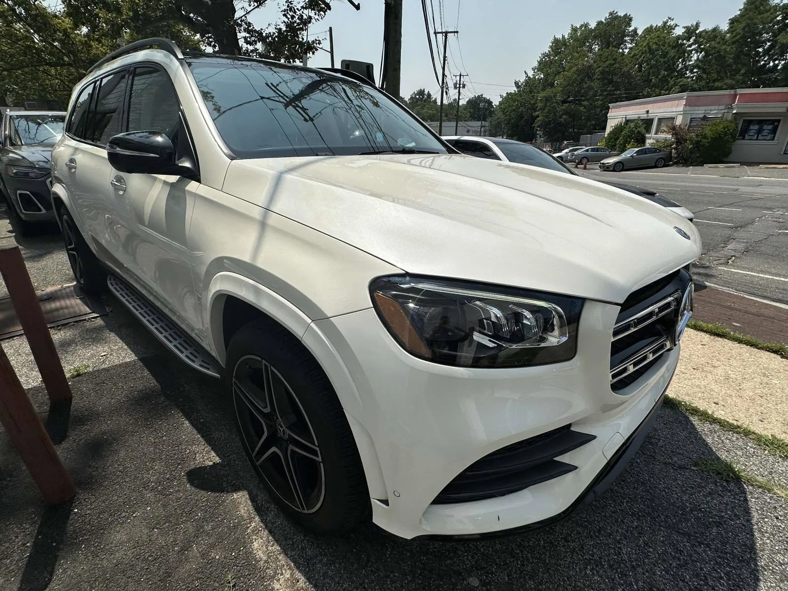 White 2021 Mercedes-Benz GLS 580 AMG PKG for sale in Great Neck, NY