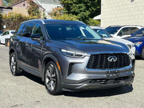 Gray 2022 INFINITI QX60 LUXE for sale in Great Neck, NY