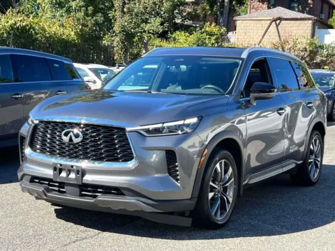 Another view of 2022 INFINITI QX60 LUXE for sale in Great Neck, NY at Certified Luxury Motors - Great Neck
