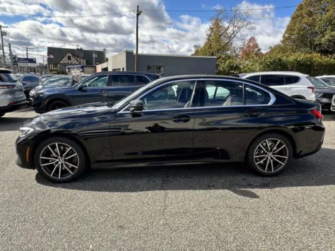 Black 2022 BMW 3 Series 330i xDrive (Red Interior) for sale in Great Neck, NY