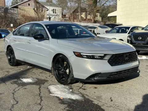 Gray 2023 Honda Accord Hybrid Sport-L for sale in Great Neck, NY
