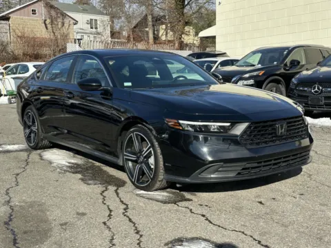 Black 2023 Honda Accord Hybrid Sport for sale in Great Neck, NY