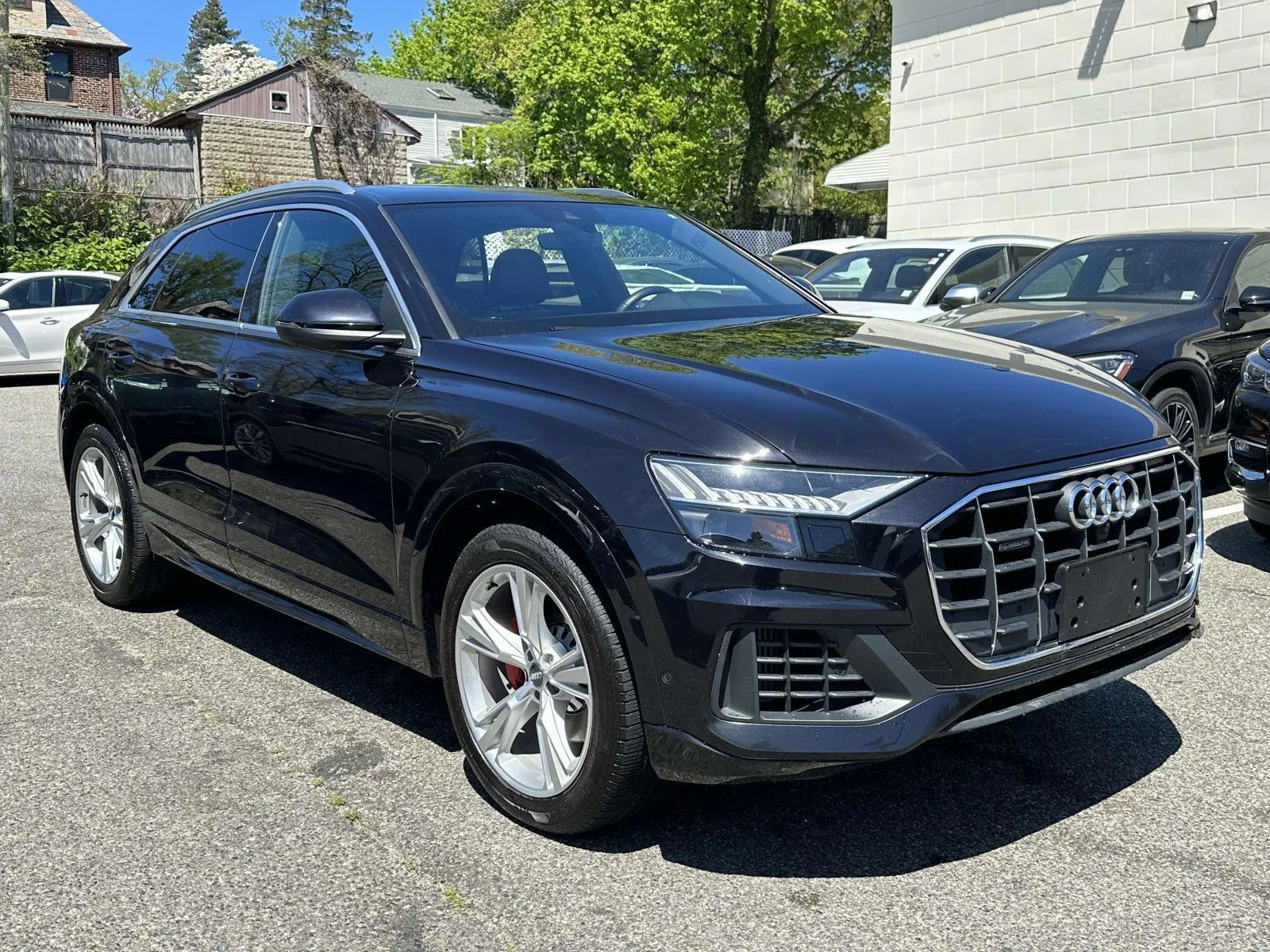Black 2019 Audi Q8 Premium Plus for sale in Great Neck, NY