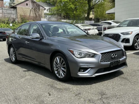 Gray 2022 INFINITI Q50 LUXE for sale in Great Neck, NY