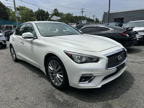 White 2022 INFINITI Q50 LUXE for sale in Great Neck, NY