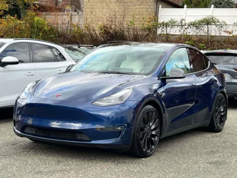 Another view of 2022 Tesla Model Y Performance (White Interior) for sale in Great Neck, NY at Certified Luxury Motors - Great Neck
