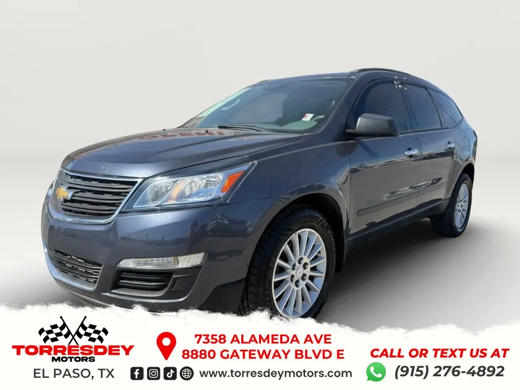 Blue 2014 Chevrolet Traverse LS Sport Utility 4D for sale in El Paso, TX
