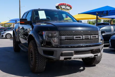 Black 2014 Ford F-150 SuperCrew Cab SVT Raptor Pickup 4D 5 1/2 ft for sale in El Paso, TX