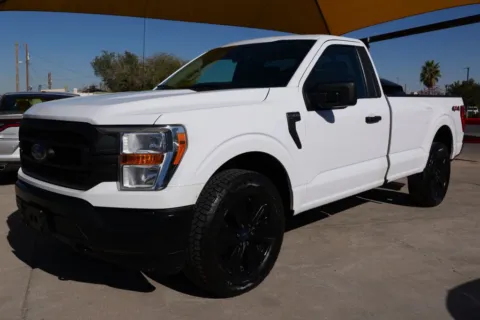 White 2021 Ford F-150 Regular Cab XL Pickup 2D 8 ft for sale in El Paso, TX