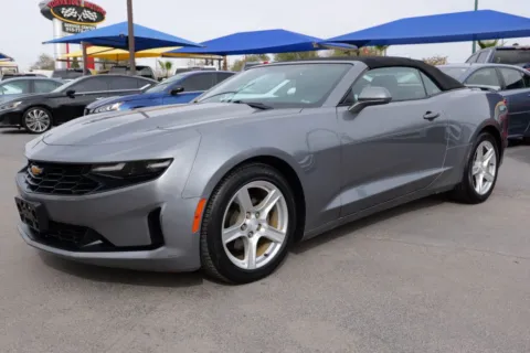 Gray 2020 Chevrolet Camaro LT Convertible 2D for sale in El Paso, TX