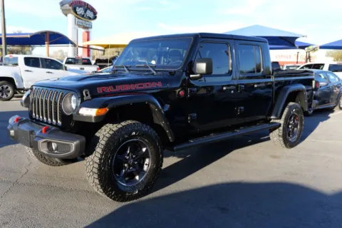 Black 2022 Jeep Gladiator Rubicon Pickup 4D 5 ft for sale in El Paso, TX