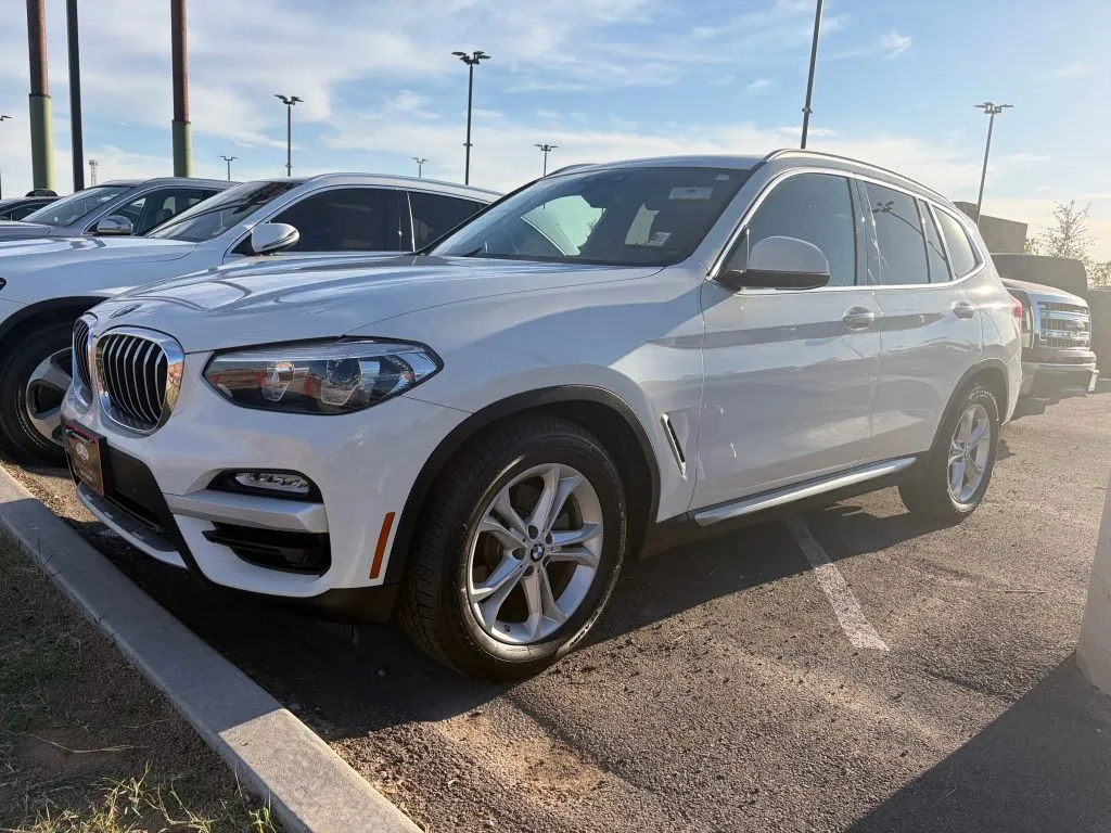 White 2019 BMW X3 sDrive30i Sport Utility 4D for sale in El Paso, TX
