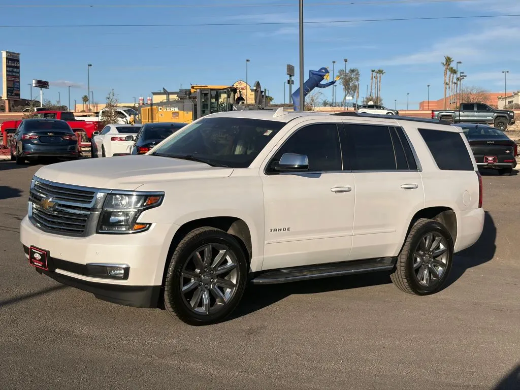 White 2018 Chevrolet Tahoe Premier Sport Utility 4D for sale in El Paso, TX