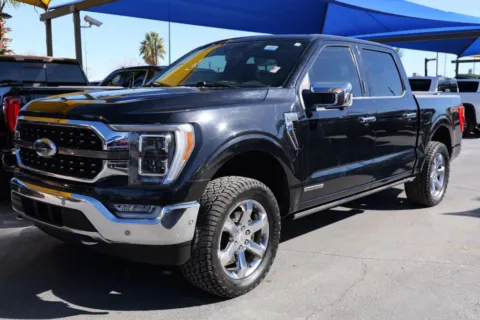 Black 2021 Ford F-150 SuperCrew Cab King Ranch Pickup 4D 5 1/2 ft for sale in El Paso, TX