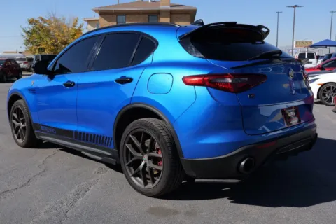 Another view of 2018 Alfa Romeo Stelvio Ti Sport SUV 4D for sale in El Paso, TX at Torresdey Motors Alameda