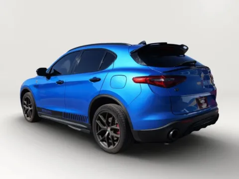Another view of 2018 Alfa Romeo Stelvio Ti Sport SUV 4D for sale in El Paso, TX at Torresdey Motors Alameda
