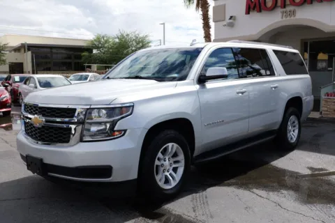 Silver 2019 Chevrolet Suburban LT Sport Utility 4D for sale in El Paso, TX