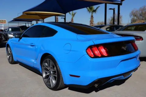 Another view of 2017 Ford Mustang EcoBoost Premium Coupe 2D for sale in El Paso, TX at Torresdey Motors Alameda