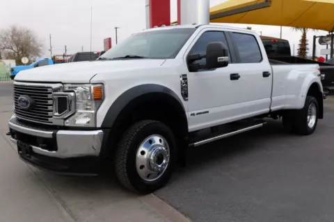 White 2020 Ford F450 Super Duty Crew Cab XL Pickup 4D 8 ft for sale in El Paso, TX