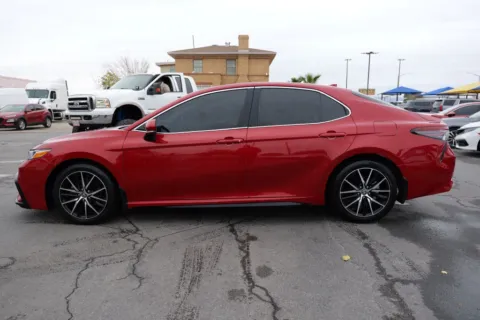 Photos of 2021 Toyota Camry SE Sedan 4D for sale in El Paso, TX at Torresdey Motors Alameda