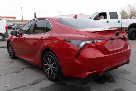 Another view of 2021 Toyota Camry SE Sedan 4D for sale in El Paso, TX at Torresdey Motors Alameda