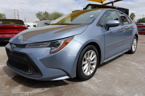 Gray 2021 Toyota Corolla LE Sedan 4D for sale in El Paso, TX