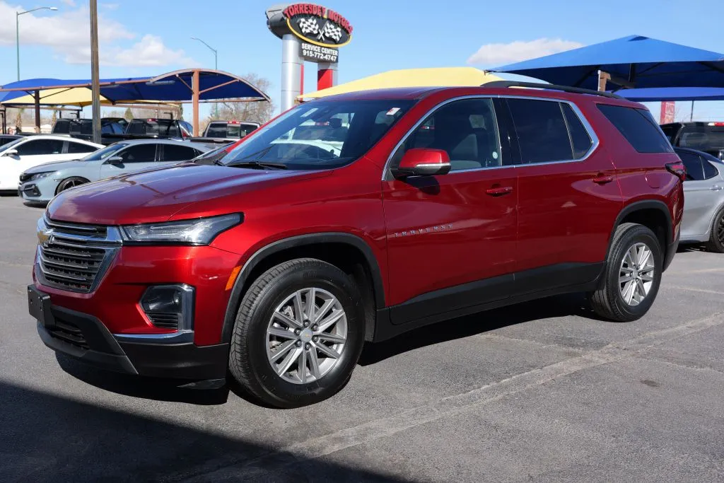 Red 2023 Chevrolet Traverse LT Sport Utility 4D for sale in El Paso, TX
