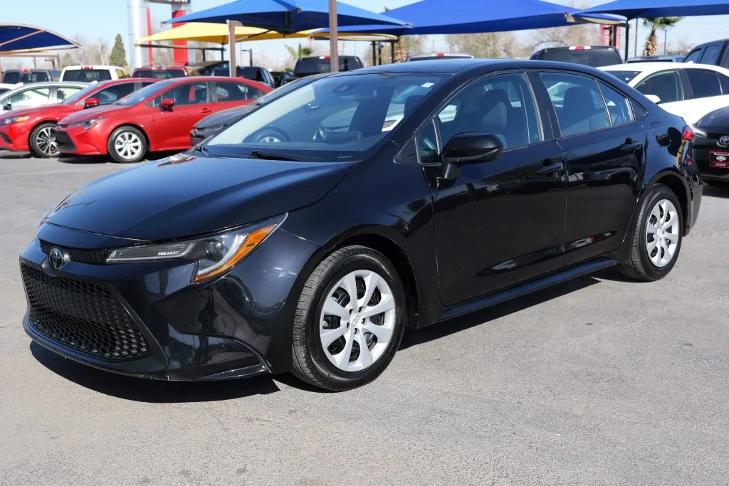 Black 2022 Toyota Corolla LE Sedan 4D for sale in El Paso, TX
