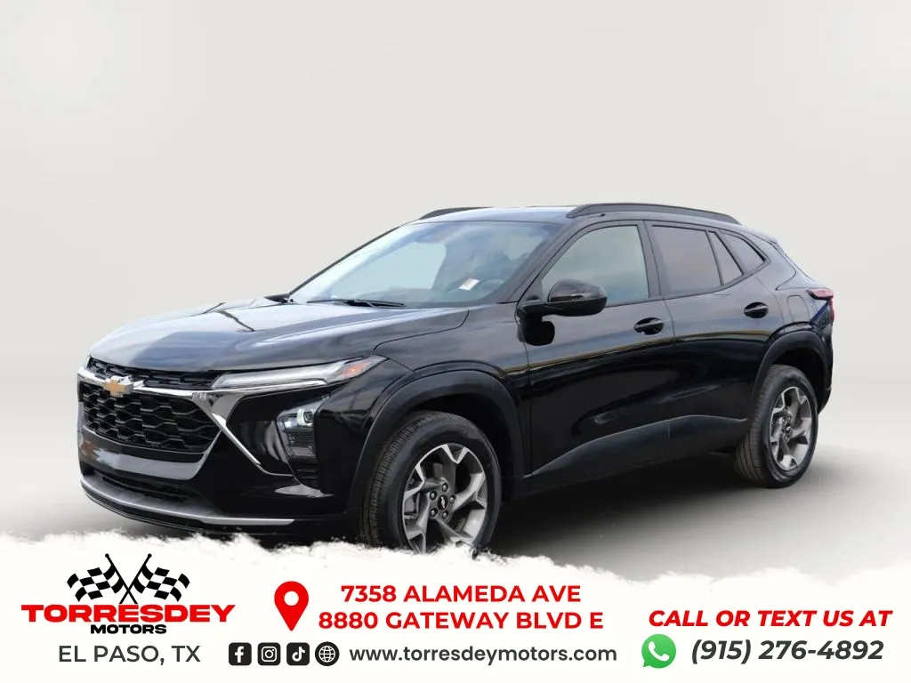 Black 2025 Chevrolet Trax LT Sport Utility 4D for sale in El Paso, TX