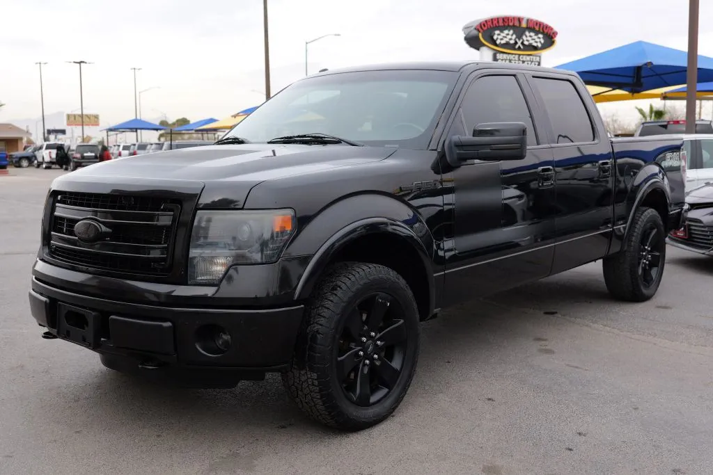 Blue 2013 Ford F-150 SuperCrew Cab FX4 Pickup 4D 5 1/2 ft for sale in El Paso, TX