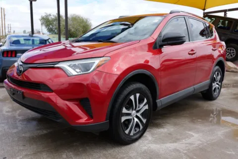 Red 2017 Toyota RAV4 LE Sport Utility 4D for sale in El Paso, TX