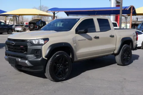 Beige 2023 Chevrolet Colorado Crew Cab Trail Boss Pickup 4D 5 ft for sale in El Paso, TX