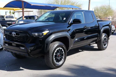 Black 2025 Toyota Tacoma Double Cab TRD Off-Road Pickup 4D 5 ft for sale in El Paso, TX