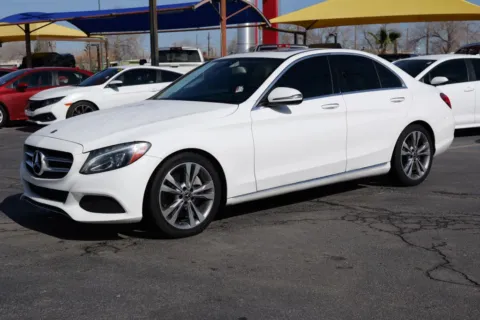 White 2018 Mercedes-Benz C-Class C 300 Sedan 4D for sale in El Paso, TX