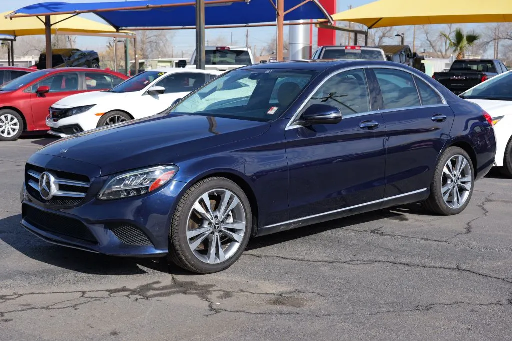 Gray 2021 Mercedes-Benz C-Class C 300 Sedan 4D for sale in El Paso, TX