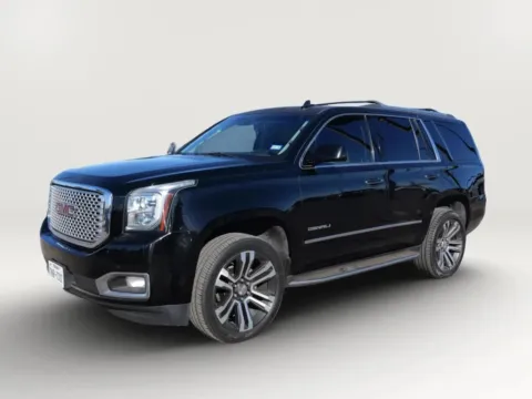 Black 2017 GMC Yukon Denali Sport Utility 4D for sale in El Paso, TX