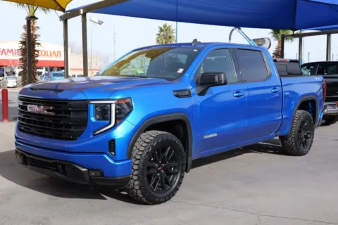 Blue 2023 GMC Sierra 1500 Crew Cab Elevation Pickup 4D 5 3/4 ft for sale in El Paso, TX