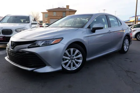 Silver 2018 Toyota Camry LE Sedan 4D for sale in El Paso, TX