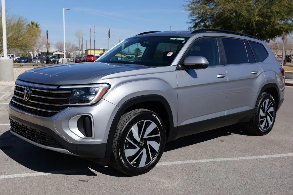Gray 2025 Volkswagen Atlas SE w/Tech Pkg Sport Utility 4D for sale in El Paso, TX