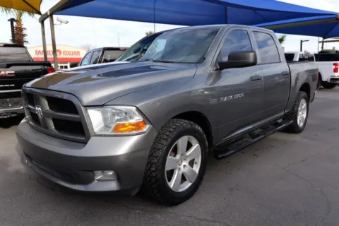 Gray 2012 Ram 1500 Crew Cab Express Pickup 4D 5 1/2 ft for sale in El Paso, TX