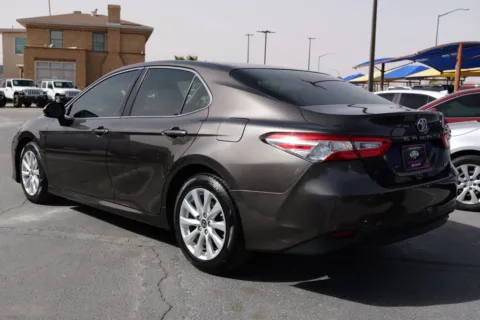 Another view of 2018 Toyota Camry LE Sedan 4D for sale in El Paso, TX at Torresdey Motors Alameda
