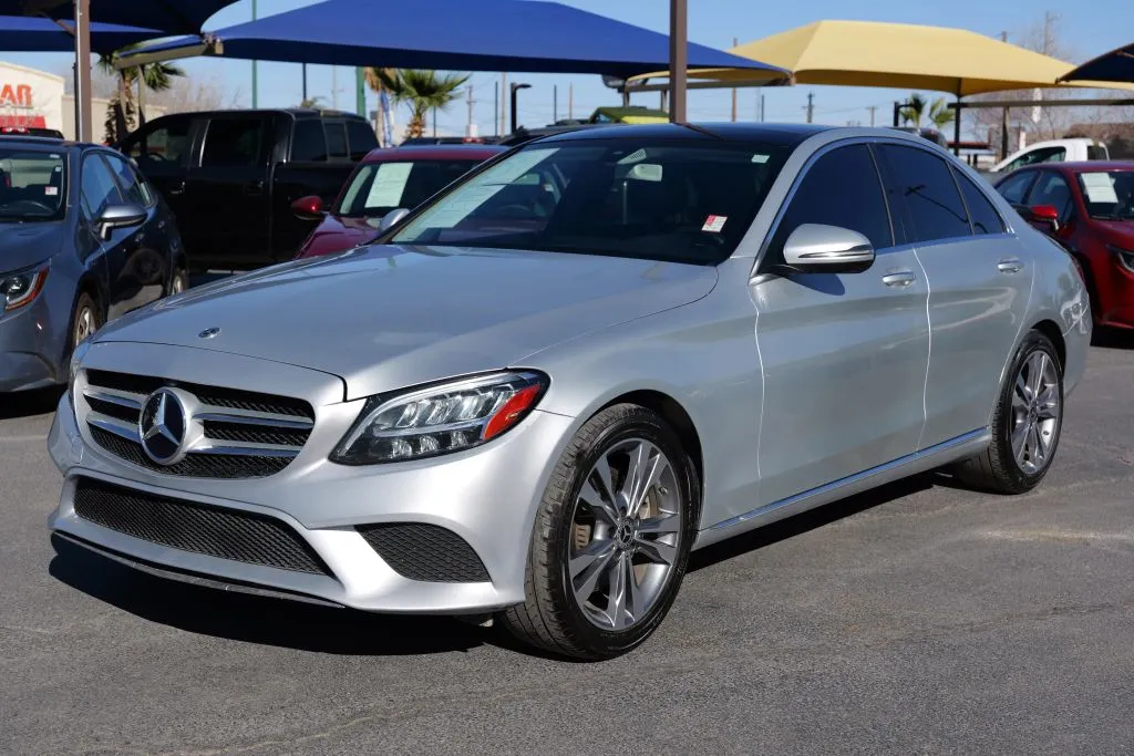 Silver 2019 Mercedes-Benz C-Class C 300 Sedan 4D for sale in El Paso, TX