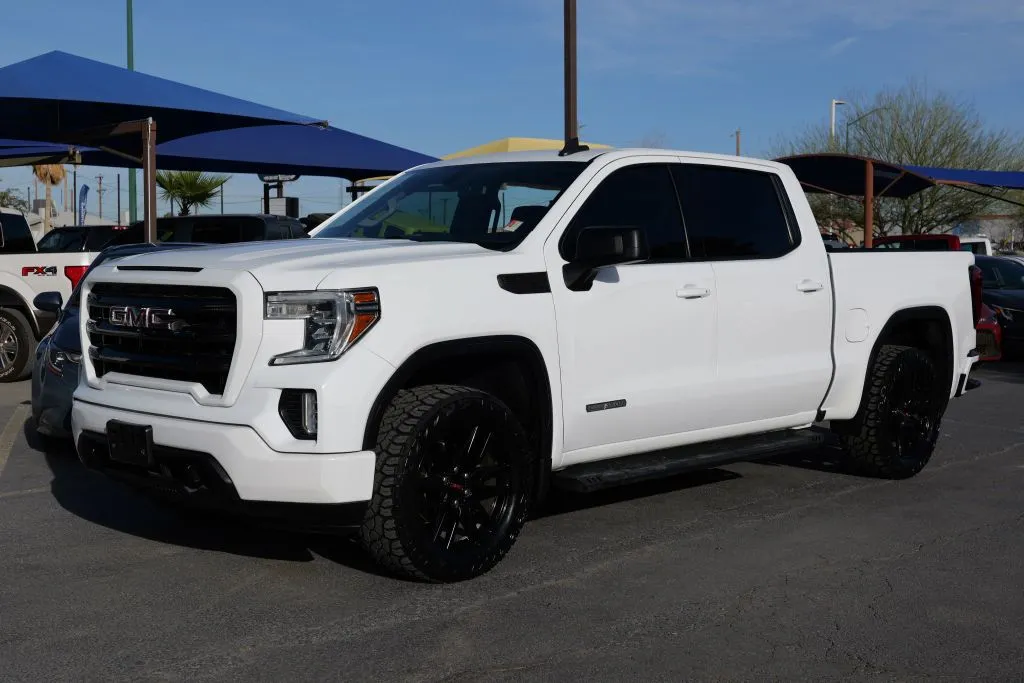 White 2020 GMC Sierra 1500 Crew Cab Elevation Pickup 4D 5 3/4 ft for sale in El Paso, TX