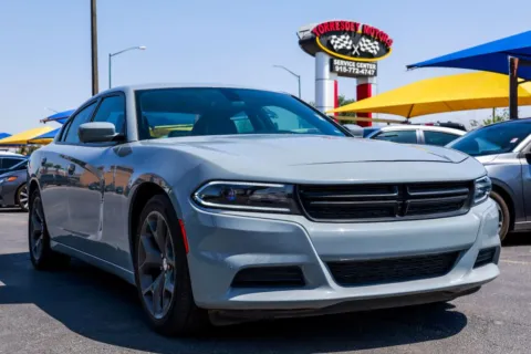 Gray 2021 Dodge Charger SXT Sedan 4D for sale in El Paso, TX