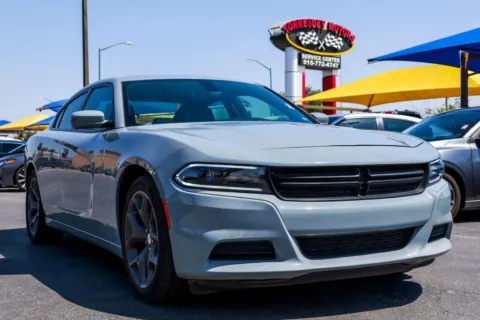 Gray 2021 Dodge Charger SXT Sedan 4D for sale in El Paso, TX