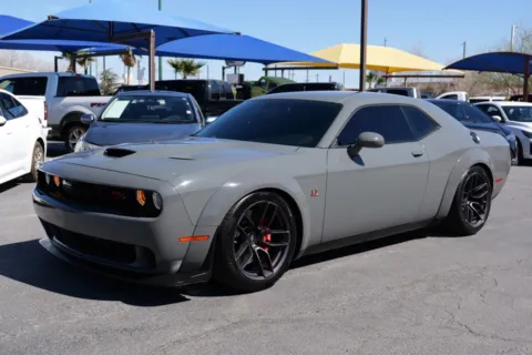 Gray 2019 Dodge Challenger R/T Scat Pack Coupe 2D for sale in El Paso, TX