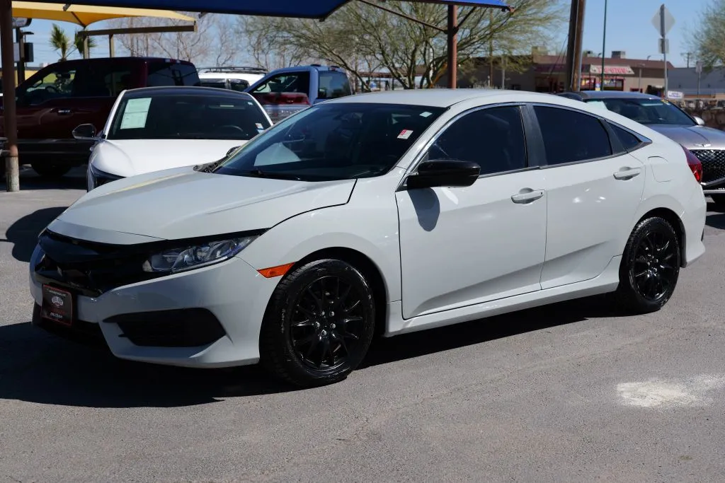 Gray 2018 Honda Civic LX Sedan 4D for sale in El Paso, TX